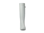 Hunter Original Refined Rain Boots for Women - Woven Nylon Lining, Cushioned Footbed, and Waterproof Shell Ice Grey 8 M