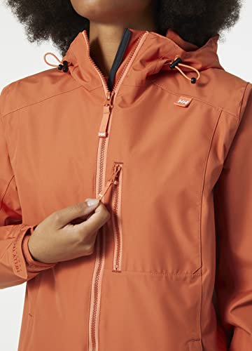 Helly-Hansen Women's Long Belfast Jacket, 179 Terracotta, Large