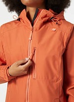 Helly-Hansen Women's Long Belfast Jacket, 179 Terracotta, Large