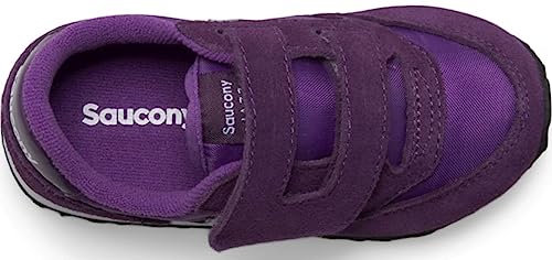 Saucony Girl's Original Jazz Hook & Loop (Toddler/Little Kid) Purple 9 Toddler M