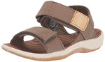 KEEN Elle Backstrap Casual Platform Open Toe Sandals, Brindle/Star White, 4 US Unisex Big Kid