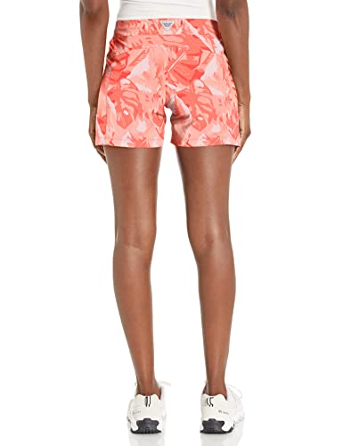 Columbia Women's Tidal II Short, Corange Philo Palms, X-Large
