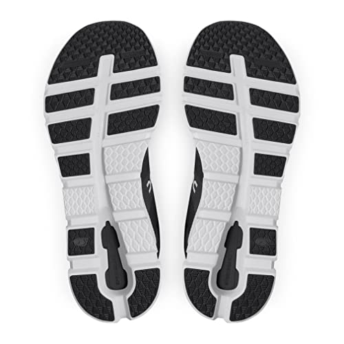 On Men's Cloudrunner Sneakers, Eclipse/Frost, 7.5 Wide US