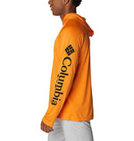 Columbia Men's Terminal Tackle Hoodie, Orange Blast/Black Logo, Medium