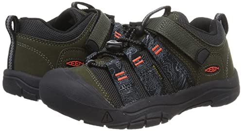 KEEN Newport H2SHO Casual Breathable Comfortable Sneakers, Forest Night/Magnet, 11 US Unisex Little Kid
