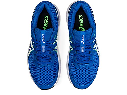 ASICS Boy's Contend 7 GS (Little Kid/Big Kid) Electric Blue/White 3 Little Kid M