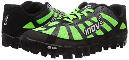 Inov-8 Mens Mudclaw G 260 V2 Trail Running Shoes - Ultra -Durable & Breathable Perfect for Obstacle Course Races - Black/Green - 9