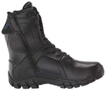 Bates Men's Shock 8" Side Zip Military and Tactical Boot, Black, 6 Medium