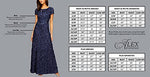 Alex Evenings Women's Long Cowl Neck Mother of The Bride Dress, Wedding Guest Gown Size, Navy Plus, 14 Plus