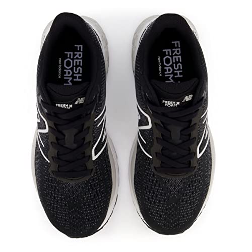 New Balance Women's Fresh Foam X 880 V12 Running Shoe, Black/Violet Haze, 10.5 X-Wide