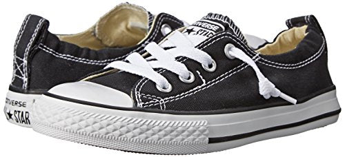 Converse Girl's Chuck Taylor All Star Shoreline Sneaker, Black, 10.5 M US Little Kid