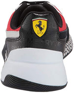PUMA Ferrari Speed Hybrid Puma Black/Puma White/Rosso Corsa Men's 9.5, Women's 11 Medium