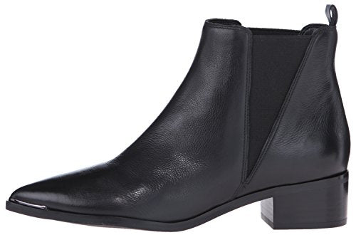 Marc Fisher LTD Women's Yale Ankle Bootie, Black Leather 001, 8 M US
