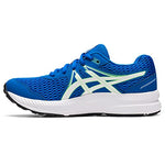 ASICS Boy's Contend 7 GS (Little Kid/Big Kid) Electric Blue/White 3 Little Kid M