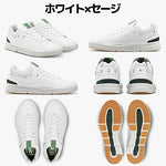 On Men's The Roger Centre Court Sneakers, White | Olive, 10.5 Medium US