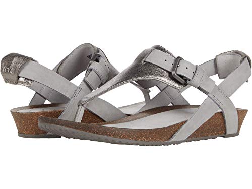Teva Mahonia 3-Point Metallic Metallic Pewter 8 B (M)