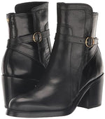 Sam Edelman Simona Fashion Boot Black Leather 7.5 Medium
