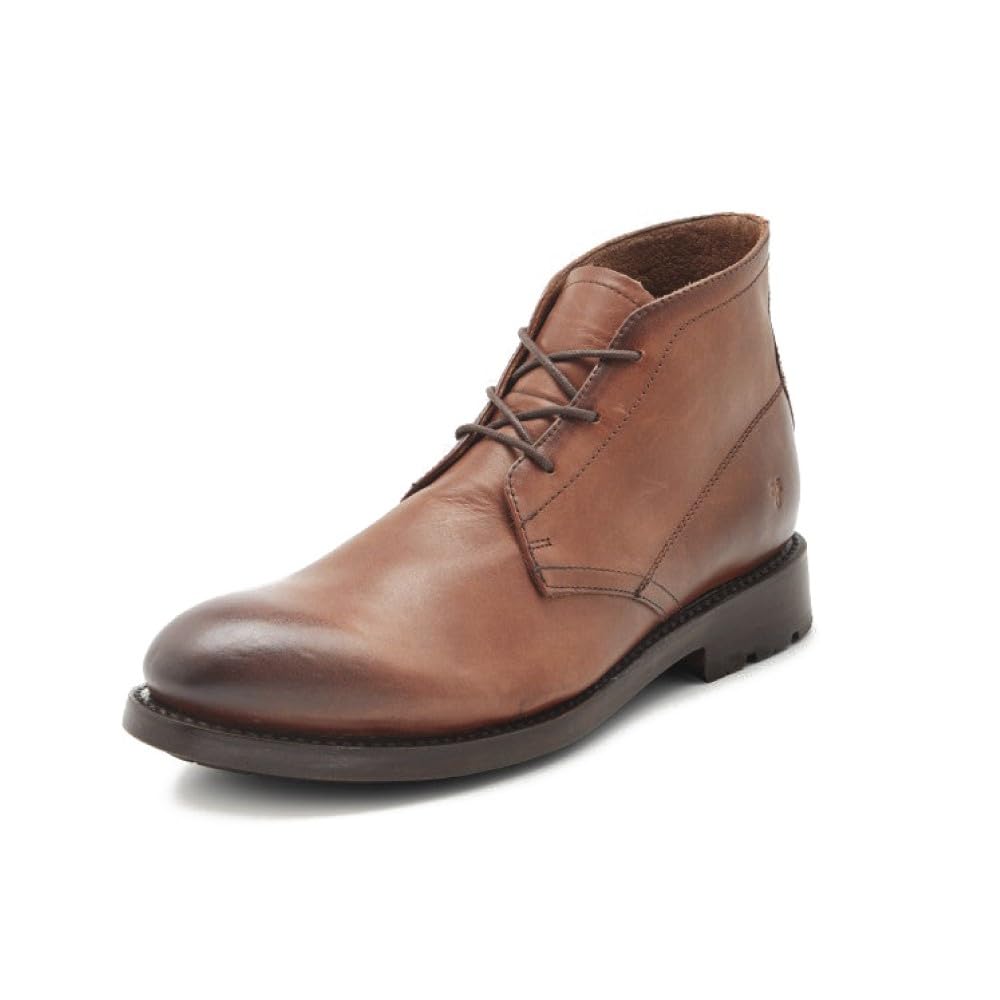 Frye Men's Bowery Chukka Boots, Cognac - 11 M