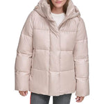 Levi's Women's Selma Hooded Puffer Jacket, Champagne, Small