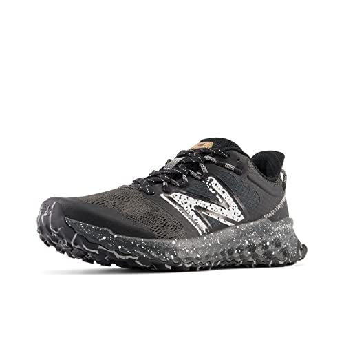 New Balance Women's Fresh Foam Garoe V1 Trail Running Shoe, Black/Blacktop/Sea Salt, 9 Wide