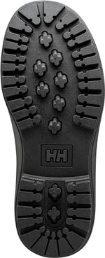 Helly-Hansen Men's Gamvik Winter Boots, Waterproof, Removable Insulated Felt Sock, Faux Fur Top Lining, 990 Black, 12