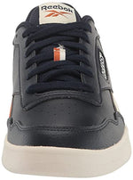 Reebok Unisex Court Advance Sneaker, Vector Navy/Chalk/Burnt Orange, 6 US Men