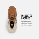 Sorel Boy's Snow Boot, Brown Elk, 1 us Little Kid