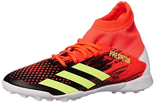 adidas 20.3 Turf Soccer Shoe (unisex-adult) Black/Signal Green/Pop 3