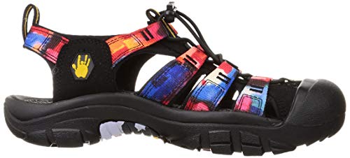 KEEN Women's Newport H2 Closed Toe Water Sandals, New York at Night, 8