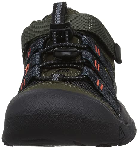 KEEN Newport H2SHO Casual Breathable Comfortable Sneakers, Forest Night/Magnet, 5 US Unisex Big Kid