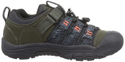 KEEN Newport H2SHO Casual Breathable Comfortable Sneakers, Forest Night/Magnet, 5 US Unisex Big Kid