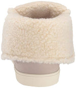 Timberland Dausette Fleece Fold Down Boot Fashion, Light Taupe Nubuck, 080M M US