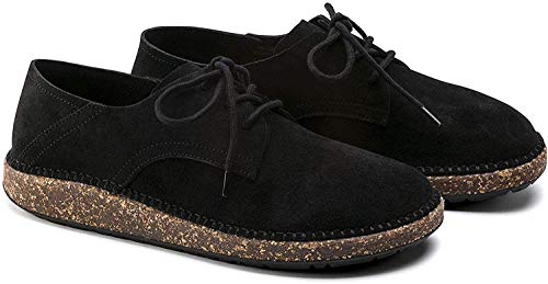 Birkenstock Womens Gary Loafer, Black Suede, Size 36 EU (5-5.5 M US Women)