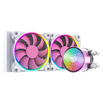 ID-COOLING PINKFLOW 240 DIAMOND EDITION CPU Water Cooler 5V ARGB AIO Cooler 240mm CPU Liquid Cooler 2X120mm RGB Fan, Intel 115X/1200/2066, AMD AM4/AM5