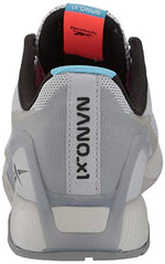 Reebok mens Nano X1 Cross Trainer, Pure Grey/Radiant Aqua, 12.5 US