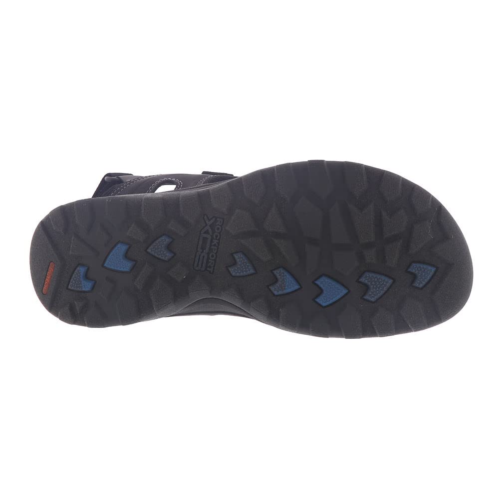 Rockport Men's Trail Technique Adjustable Sandal 2, Black Multi, 7