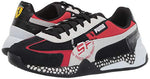 PUMA Ferrari Speed Hybrid Puma Black/Puma White/Rosso Corsa Men's 9.5, Women's 11 Medium