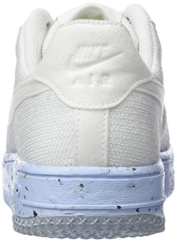 Nike Air Force 1 Crafter Flyknit Womens Trainers DC7273 Sneakers Shoes (UK 7.5 US 10 EU 42, White Pure Platinum 100)