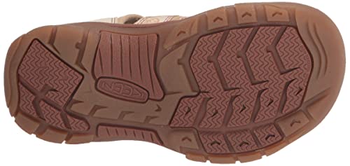 KEEN Newport H2 Closed Toe Water Sandals, Smokey Bear/Smores, 4 US Unisex Big Kid