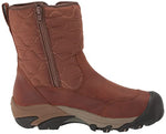 KEEN Women's Betty Boot Pull On Waterproof Insulated Snow, Brown/Black, 9.5