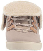 Timberland Dausette Fleece Fold Down Boot Fashion, Light Taupe Nubuck, 080M M US