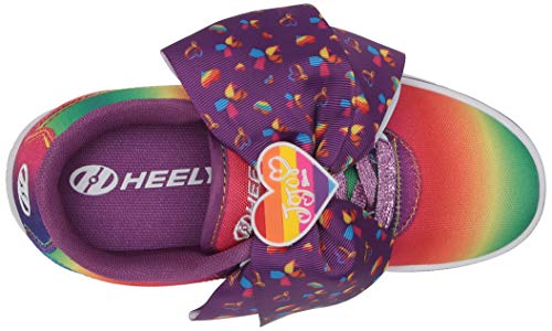 HEELYS Girl's Launch 20 JoJo (Little Kid/Big Kid/Adult) Rainbow/Tie-Dye 7 Big Kid (Women's 8) M