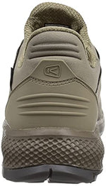 KEEN Men's Tempo Flex Low Height Waterproof Hiking Shoes, Timberwolf/Timberwolf, 10