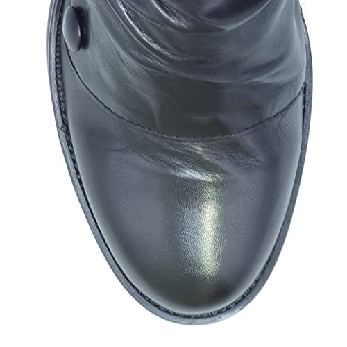 Miz Mooz Jovial Women's Button Boot Black