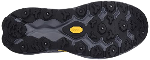 Hoka One One Mens Speedgoat 5 GTX Spike Textile Synthetic Black Black Trainers 9 US