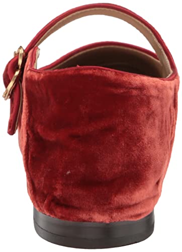 Sam Edelman Women's Michaela Mary Jane Flat Canyon Orange Orange 8 Medium