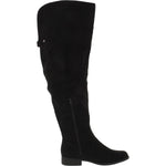Sun + Stone Womens Allicce Wide Calf Knee-High Boots Black 8 Medium (B,M)