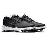 FootJoy Men's eComfort Previous Season Style Golf Shoe, Black, 10 Wide