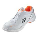 YONEX Power Cushion 65 X3 Indoor Court Badminton Shoe (White/Orange) (10)