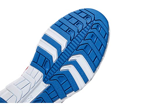 Saucony Wind 2.0 Sneaker, RED/Blue, 5 US Unisex Big Kid